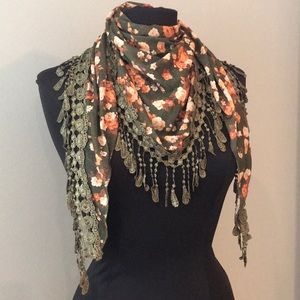 Floral Scarf